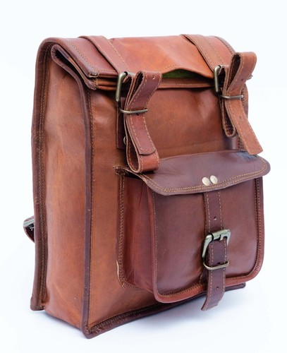 Leder rucksack tasche - leder, laptop