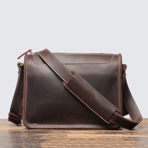 Herren leder messenger tasche - herren,