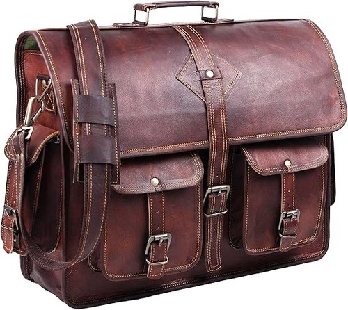 Tasche ziegenleder laptop - tasche,