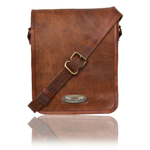 Herren leder vintage - 15",