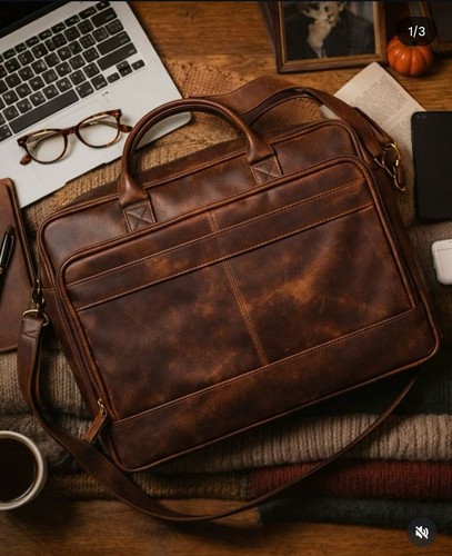 Laptoptasche premium echtleder - laptoptasche,