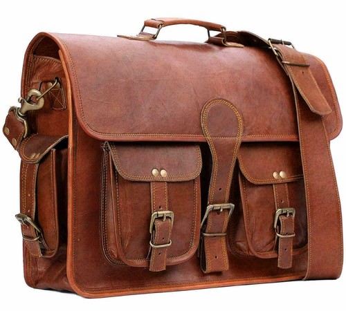 Tasche laptop leder - leder, echte