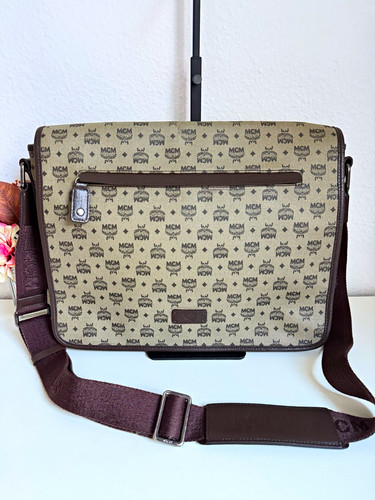 Mcm vintage messenger - mcm,