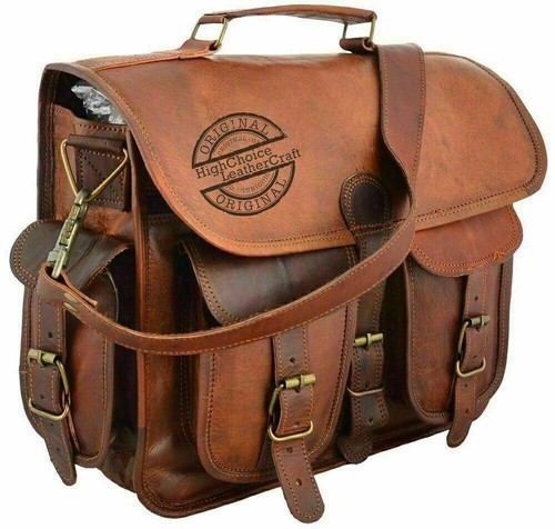 Ziegenleder laptoptasche - ziegenleder,