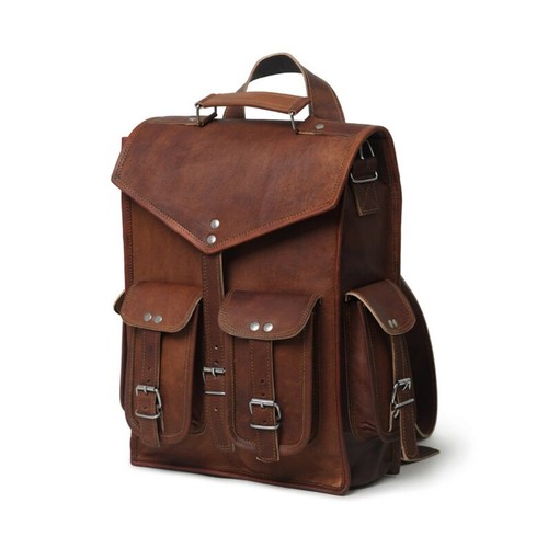 Leder rucksack tasche ziege - leder,