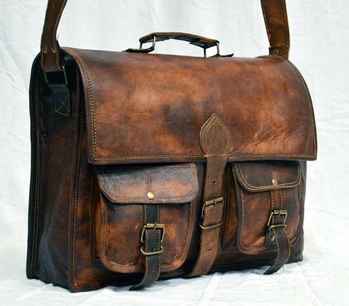 Ledertasche laptop vintage - laptop,