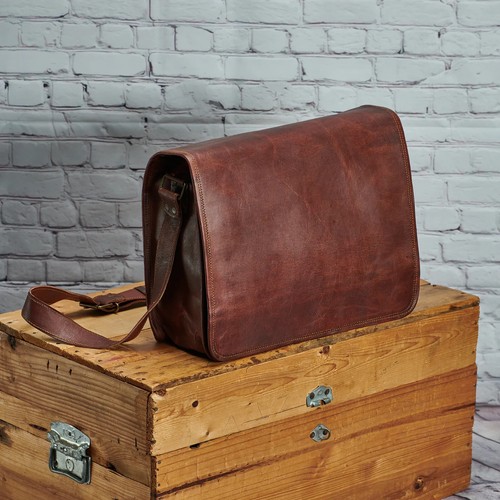 Braune herren aktentasche aus - braune, herren-aktentasche