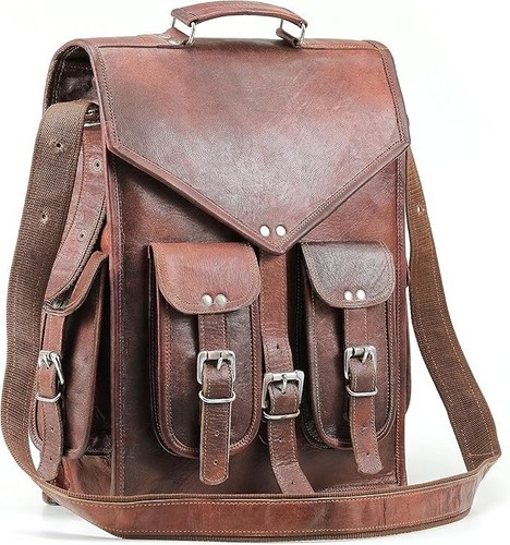 Leder tasche rucksack backpack - tasche,