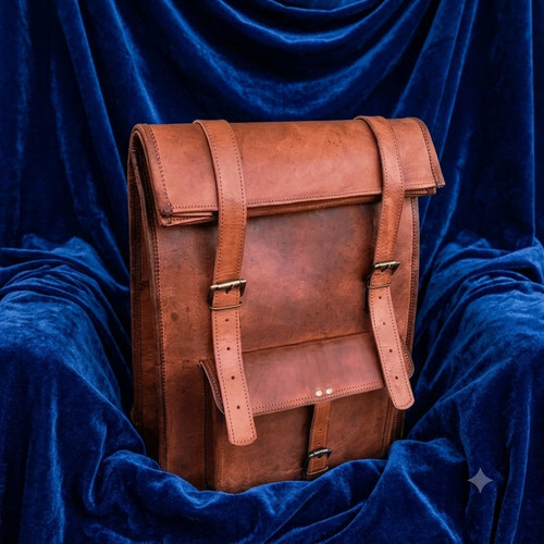 Herren echt leder rucksack - herren,