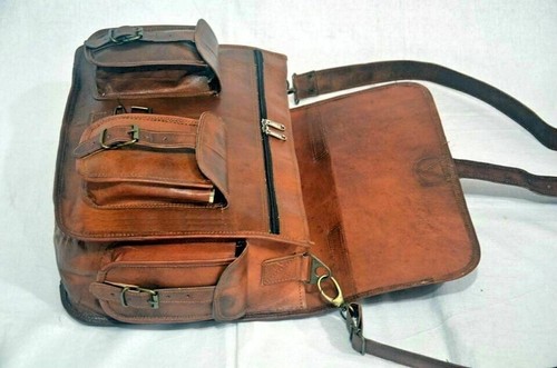 Tasche leder vintage alt - leder,