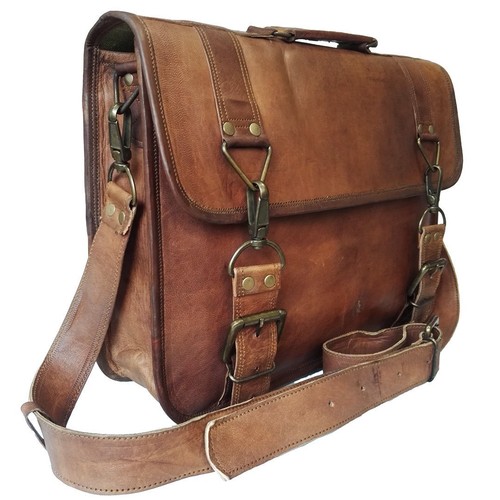 Vintage-Laptop-Kuriertasche