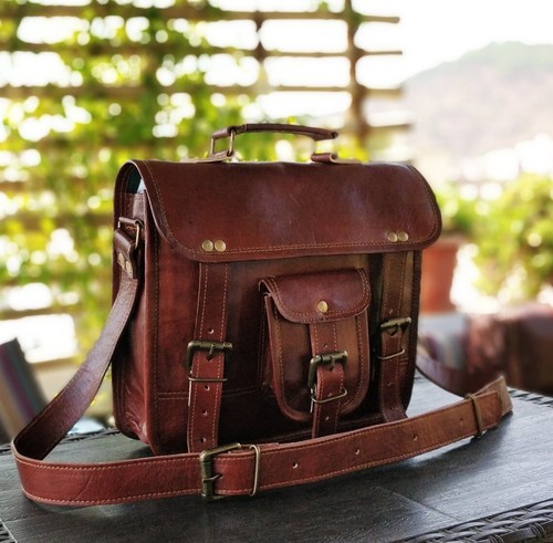 Leder laptoptasche echt - leder,