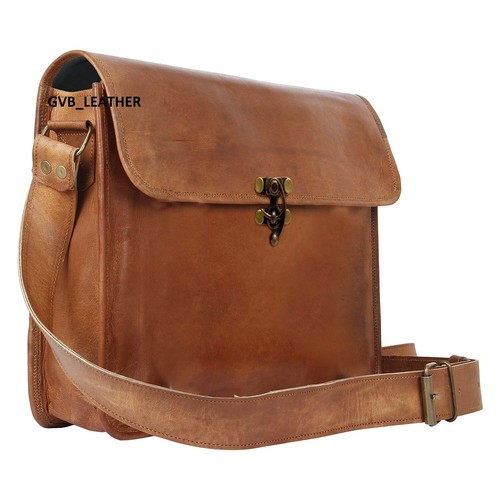 Herren vintage echtes - echtes, leder