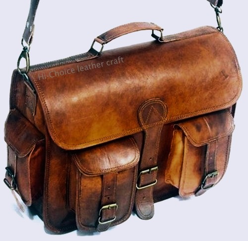 Tasche leder laptop echt - leder,