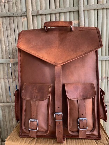 Leder tasche rucksack - rucksack, echt