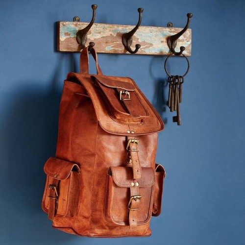 Leder rucksack tasche echt - leder,
