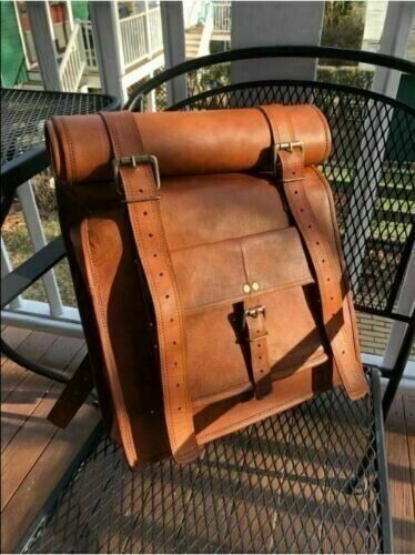 Ziegenleder rucksack tasche - ziegenleder,