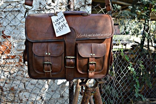 Tasche ziegenleder laptop - tasche,