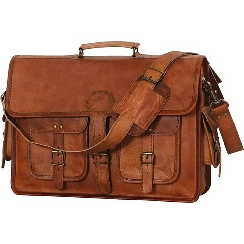 Laptoptasche leder echt - leder,