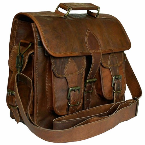 Laptop tasche leder messenger - tasche,