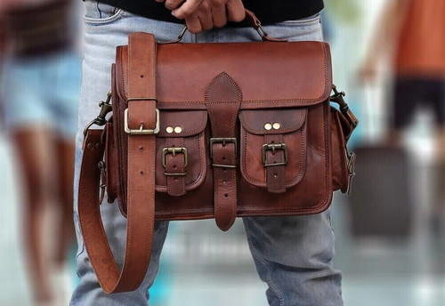 Tasche laptop leder echte - tasche,