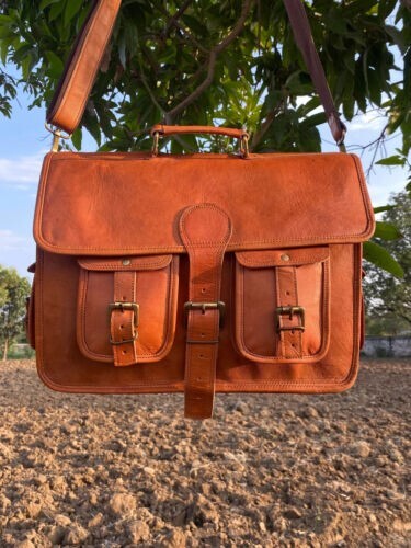 Leder laptoptasche echt - leder,