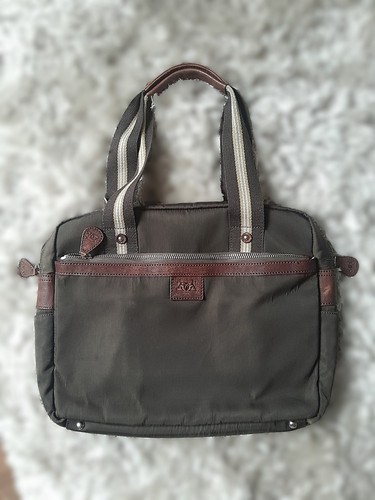 Damen laptop tasche - braun,