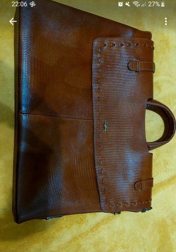 Leder herrentasche - leder,